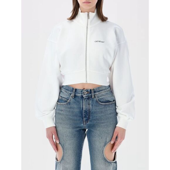 Off-White Sweatshirt Woman White